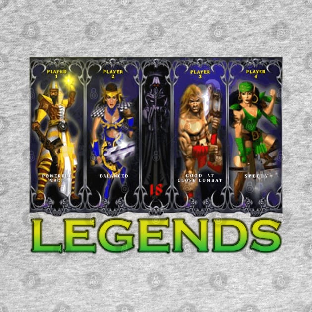 Legends of the Gauntlet by arcadeheroes